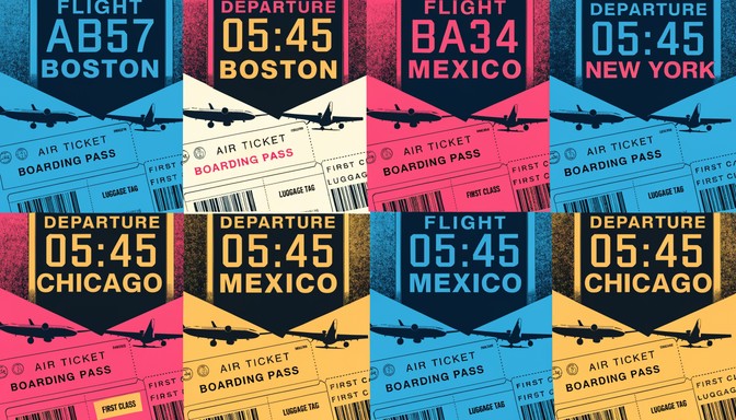 Corporate traveler at the airport for business flights and work trips